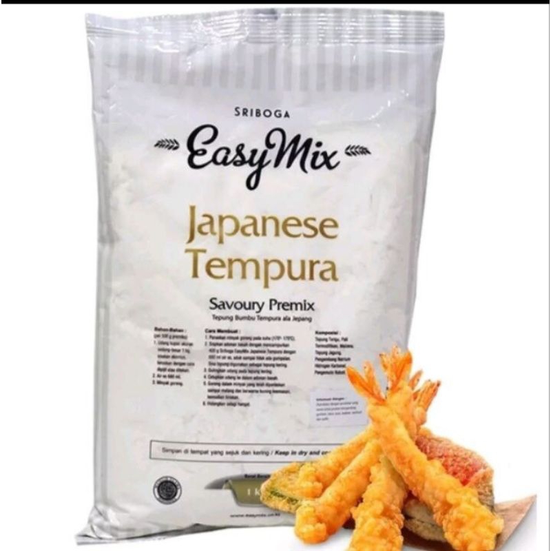 

Srioga EasyMix Japanese Tempura Savoury Premix 1kg