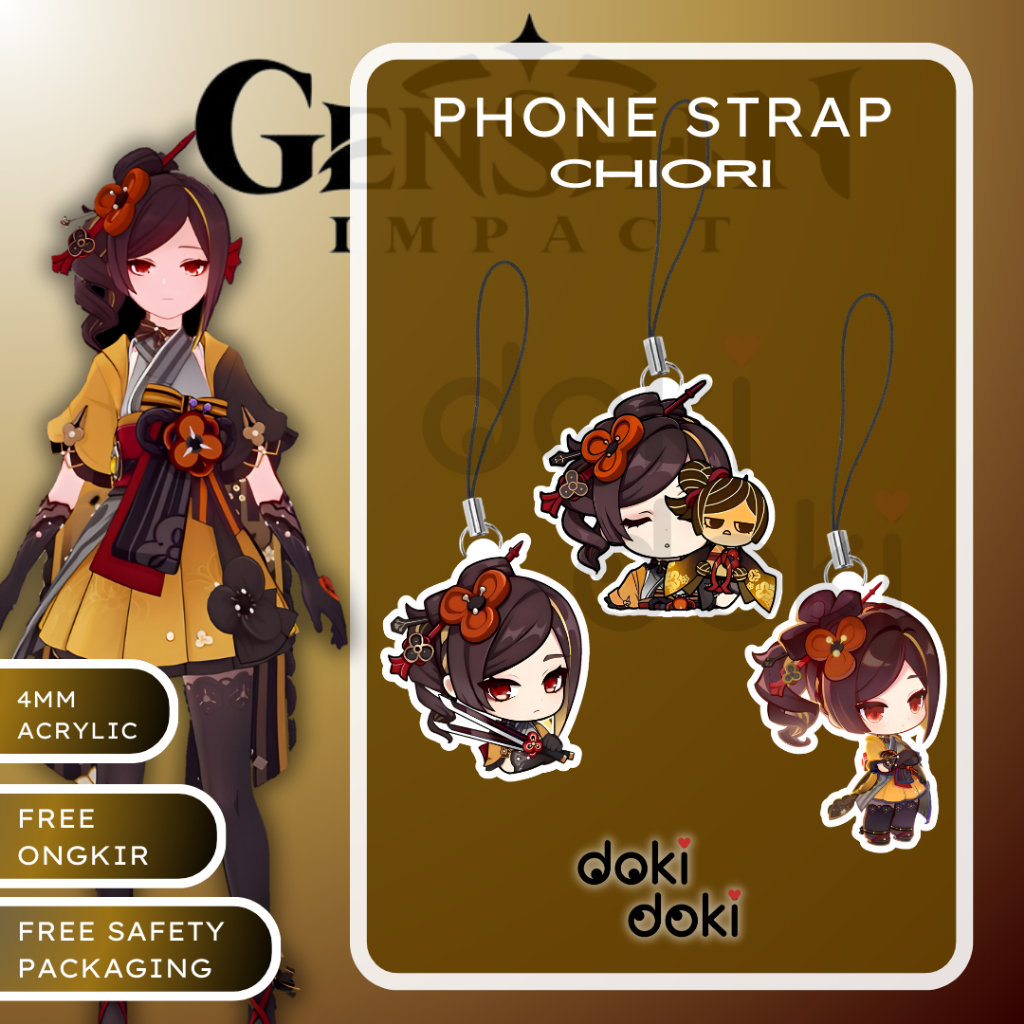 PHONE STRAP CHIORI GENSHIN IMPACT