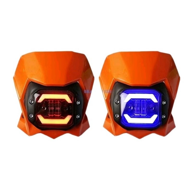 headlamp reflektor KLX D-Tracker LED Daymaker