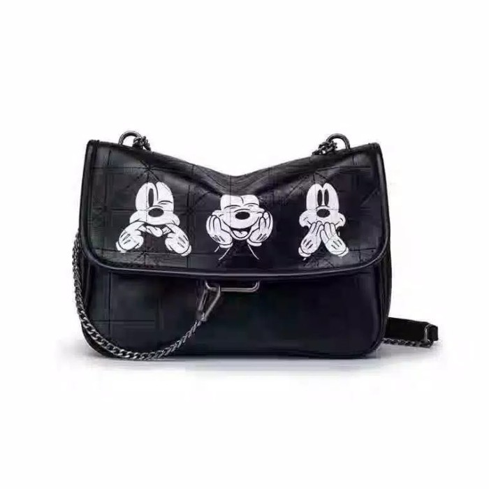 TAS ZARA SELEMPANG MICKEY MOUSE