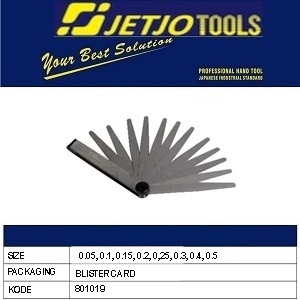 Feeler Gauge  801019 JETJO TOOLS / Feeler Gauge LAKONI PRO