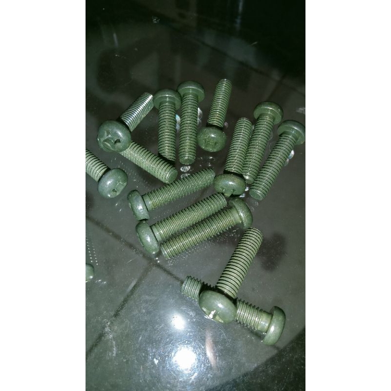 baut baud screw kalter kiri cover tutup magnet & koil Yamaha RXK RXKING RX-KING original 98507-06025