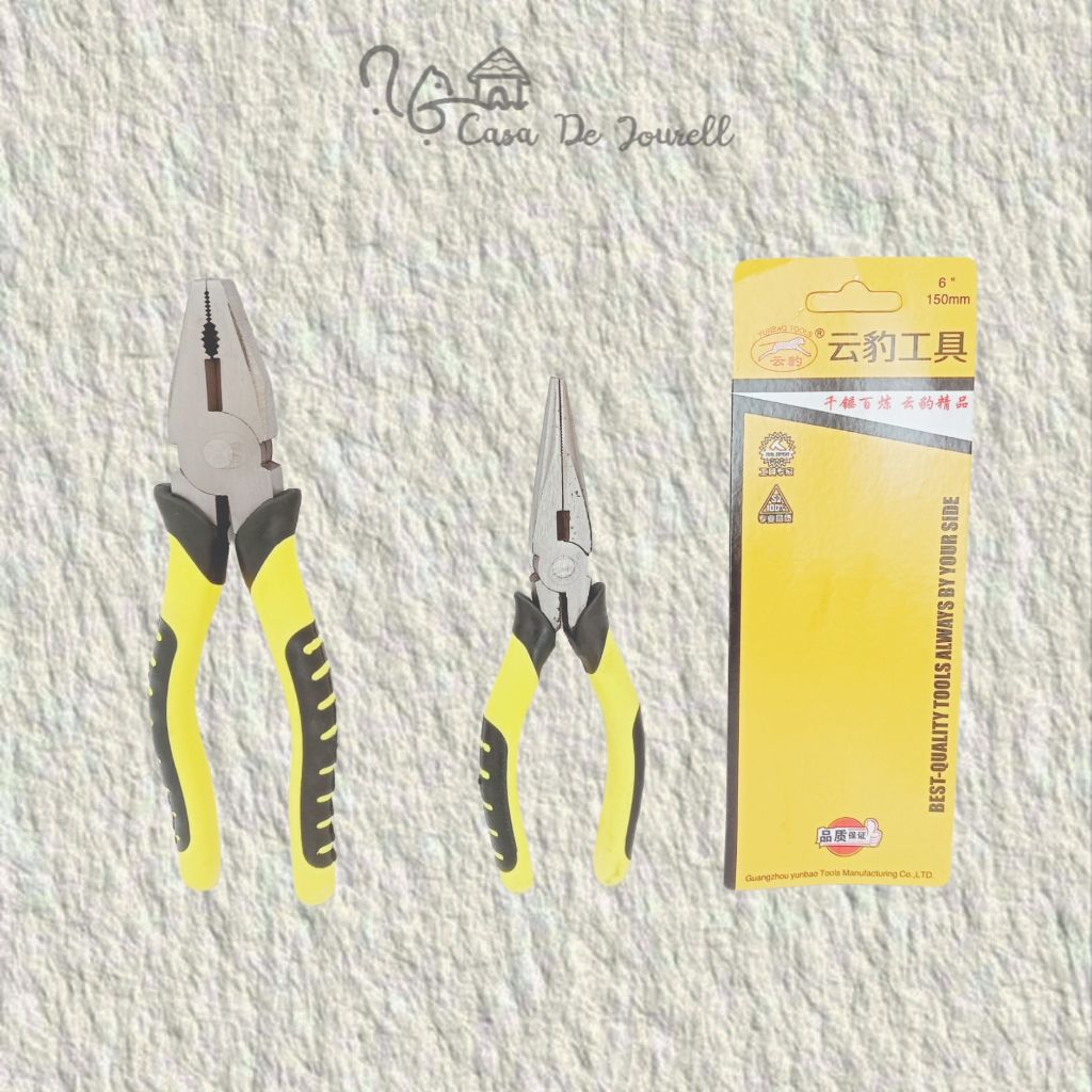 [G1-27/G1-26] TK. TANG 8'' & 6" KN A /Tang Kombinasi 8 Inch/Tang Serbaguna 8 Inch/ Tang Cucut 6"