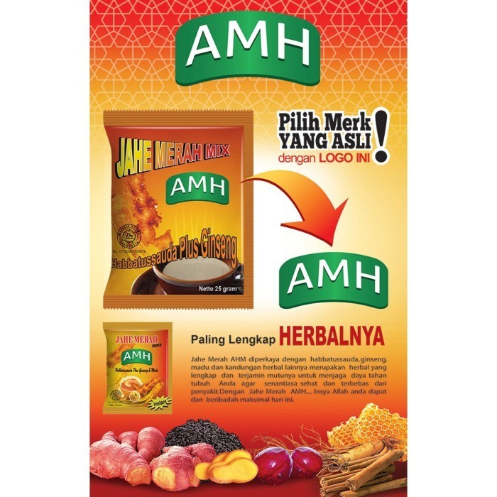 

Jahe Merah AMH – Hangat, Nikmat, dan Kaya Manfaat untuk Tubuh