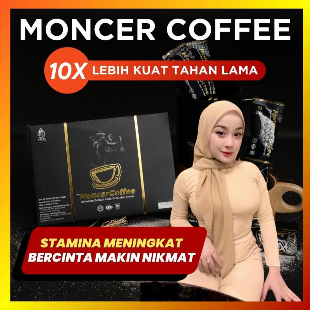 

NF KopiMoceerr Coffee Original Kopi Stamina Pria Kuat Tahan Lama Penambah Gairah BPOM 1 Box 8 Sachet