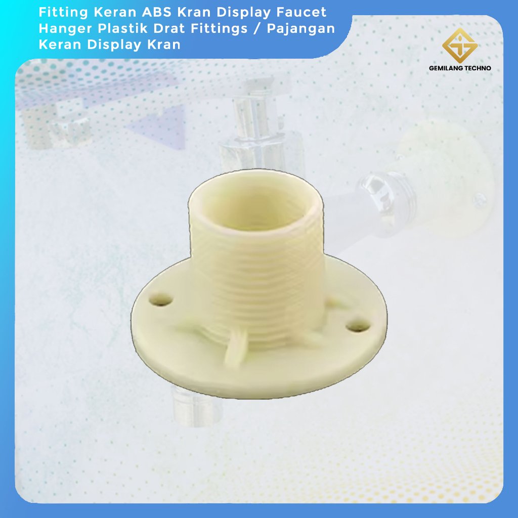 Ring Pengunci Drat Kran 1/2 inch abs plastik
