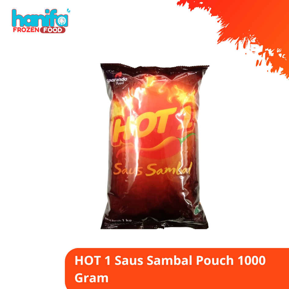 

HOT 1 Saus Sambal Pouch 1000gr