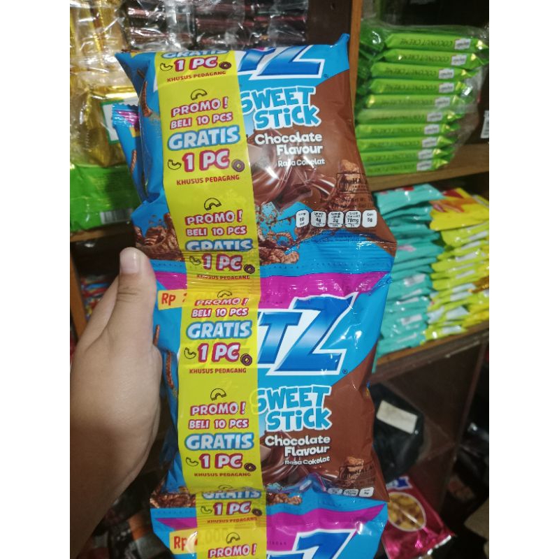 

Jetz coklat stick 1 renceng isi 10+1pcs terbatas