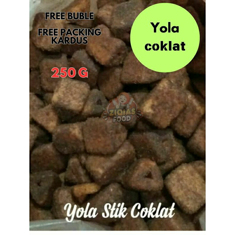 

{ 250g } { free buble wrap } Yola Yola stik coklat / Snack kiloan Yola Yola coklat