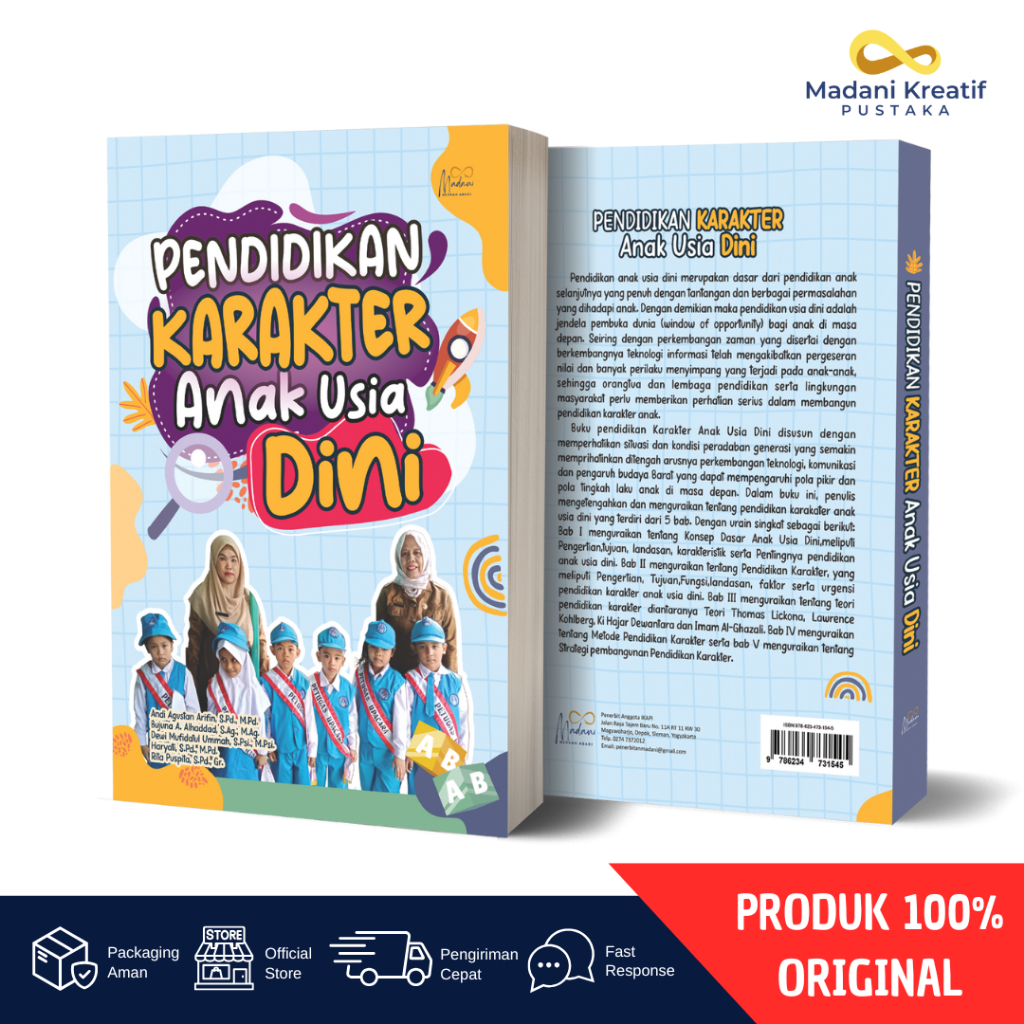 BUKU PENDIDIKAN KARAKTER ANAK USIA DINI - MADANI PUSTAKA