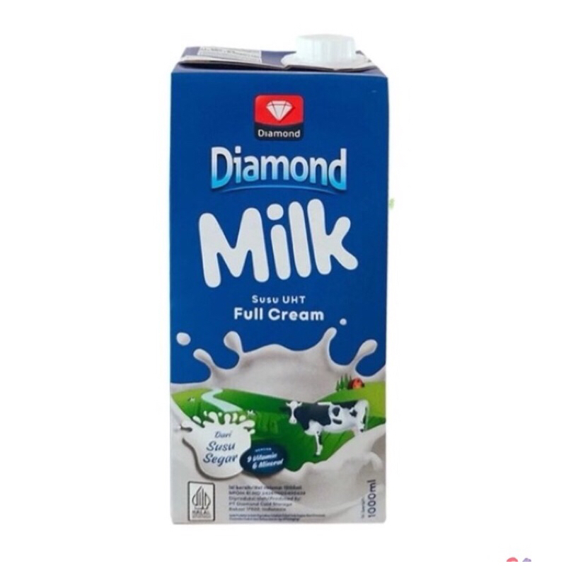 

Diamond Milk Full Cream 1 liter