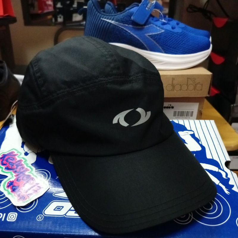 Topi Olahraga wanita Astec Hurry active cap black women running ORIGINAL