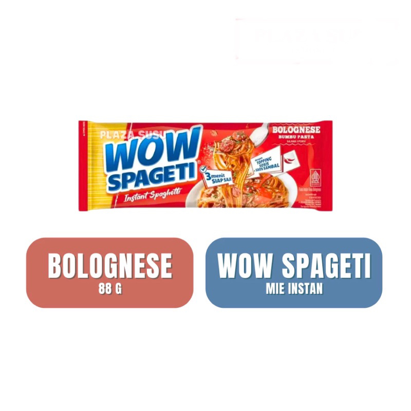 

WOW MEATY BOLOGNESE SPAGETTI 84GR