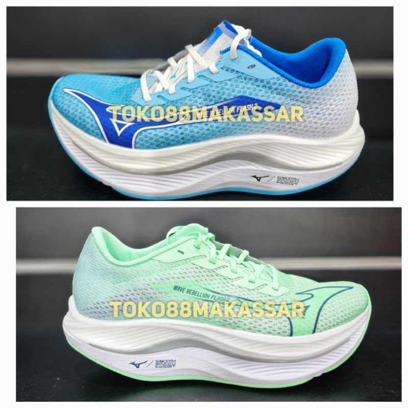 Sepatu Running Mizuno Wave Rebellion Flash 2