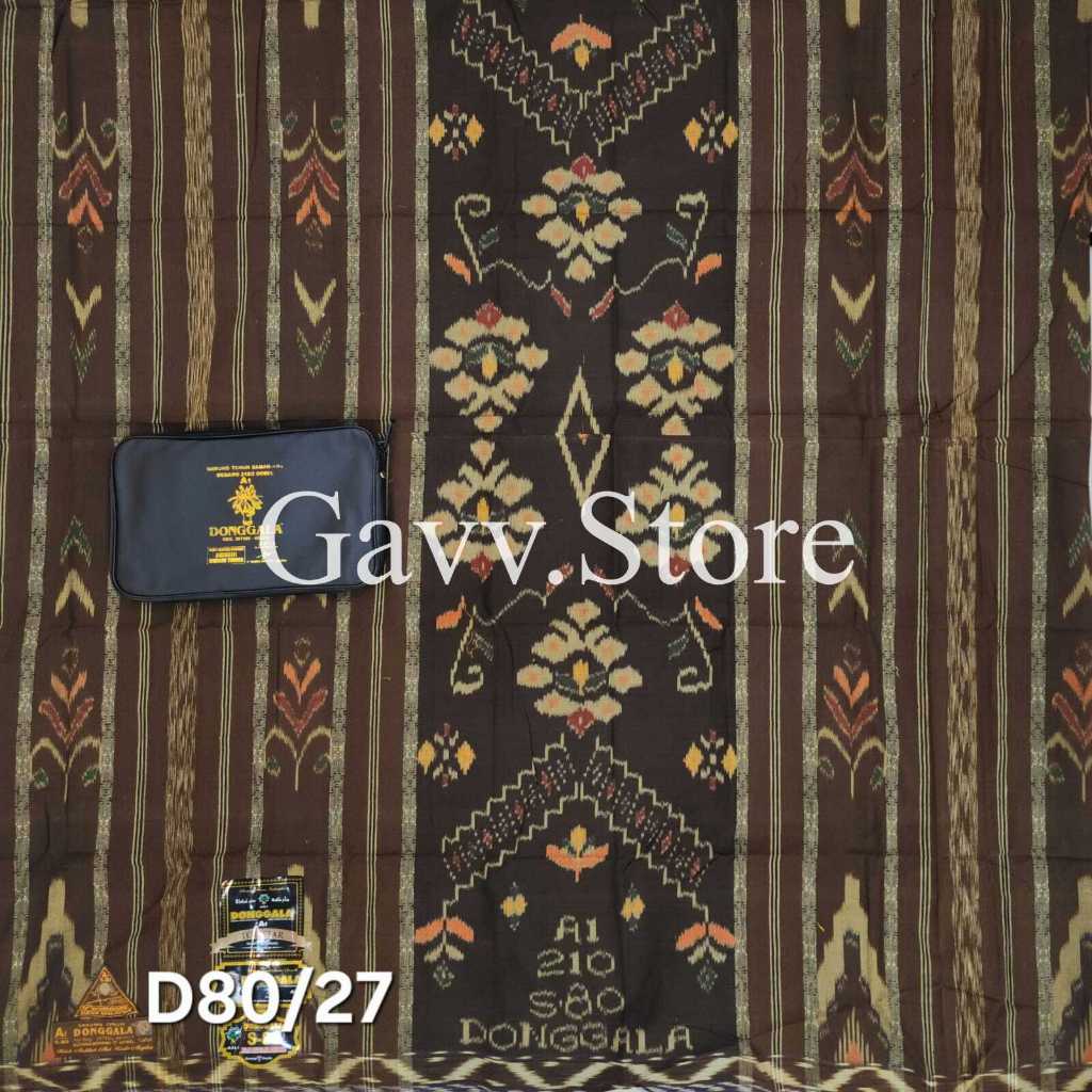 Sarung DONGGALA S80 // Original Sarung Donggala S80