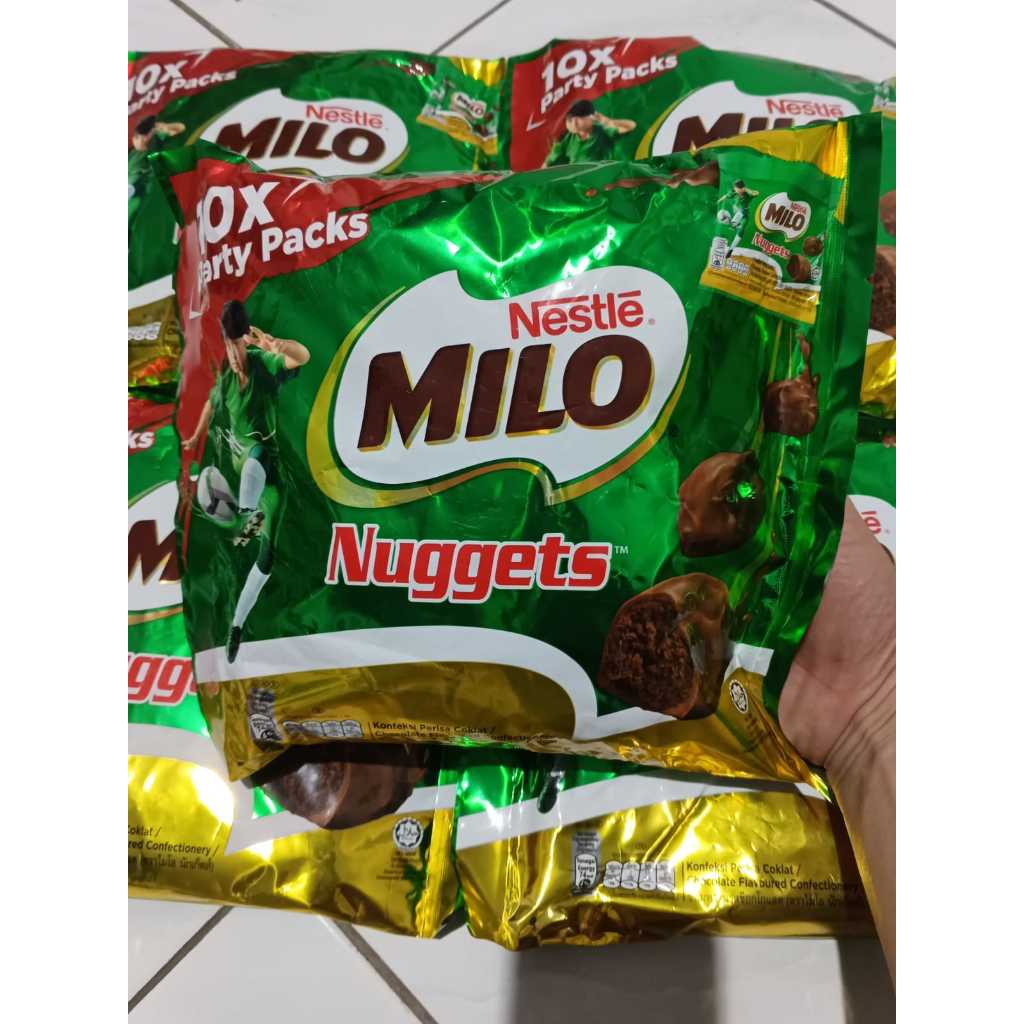 

Nestle MILO Chocolate Nuggets Malaysia (10 pek) Malay