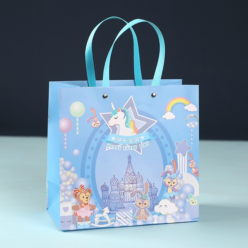 

PAPER BAG UNICORN BIRU