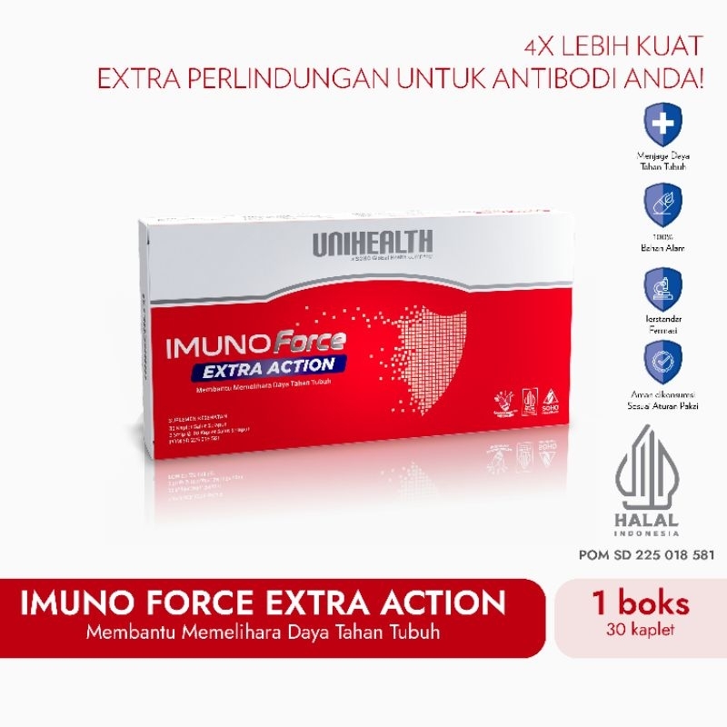 UNIHealth IMUNO Force Extra Action Tablet