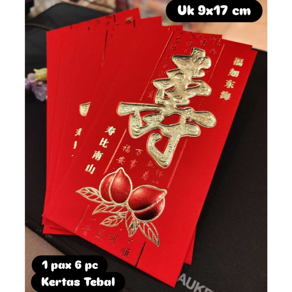 

Angpao Ulang Tahun/Amplop merah/Angpao Shou ABA 0001-2