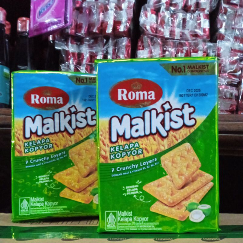 

Roma Malkist kelapa kopyor pack