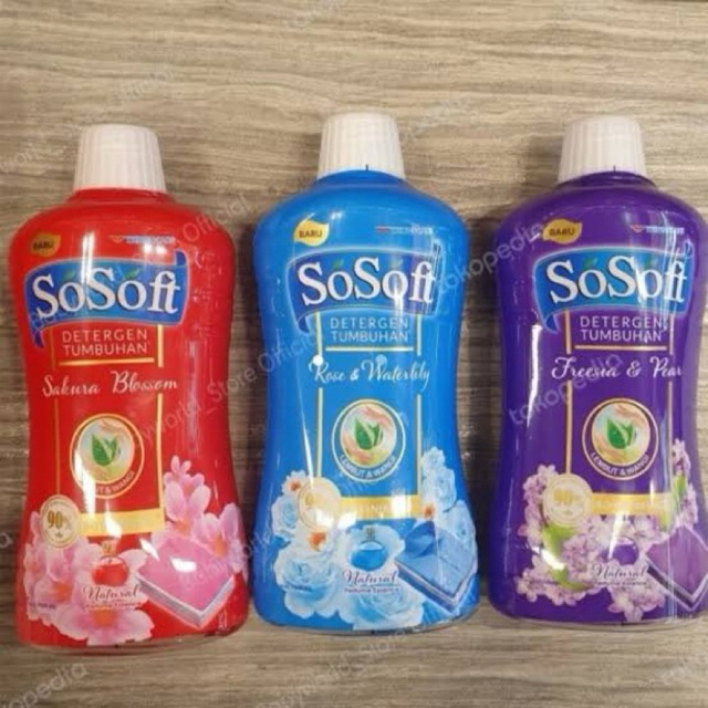 Detergen cair sosoft