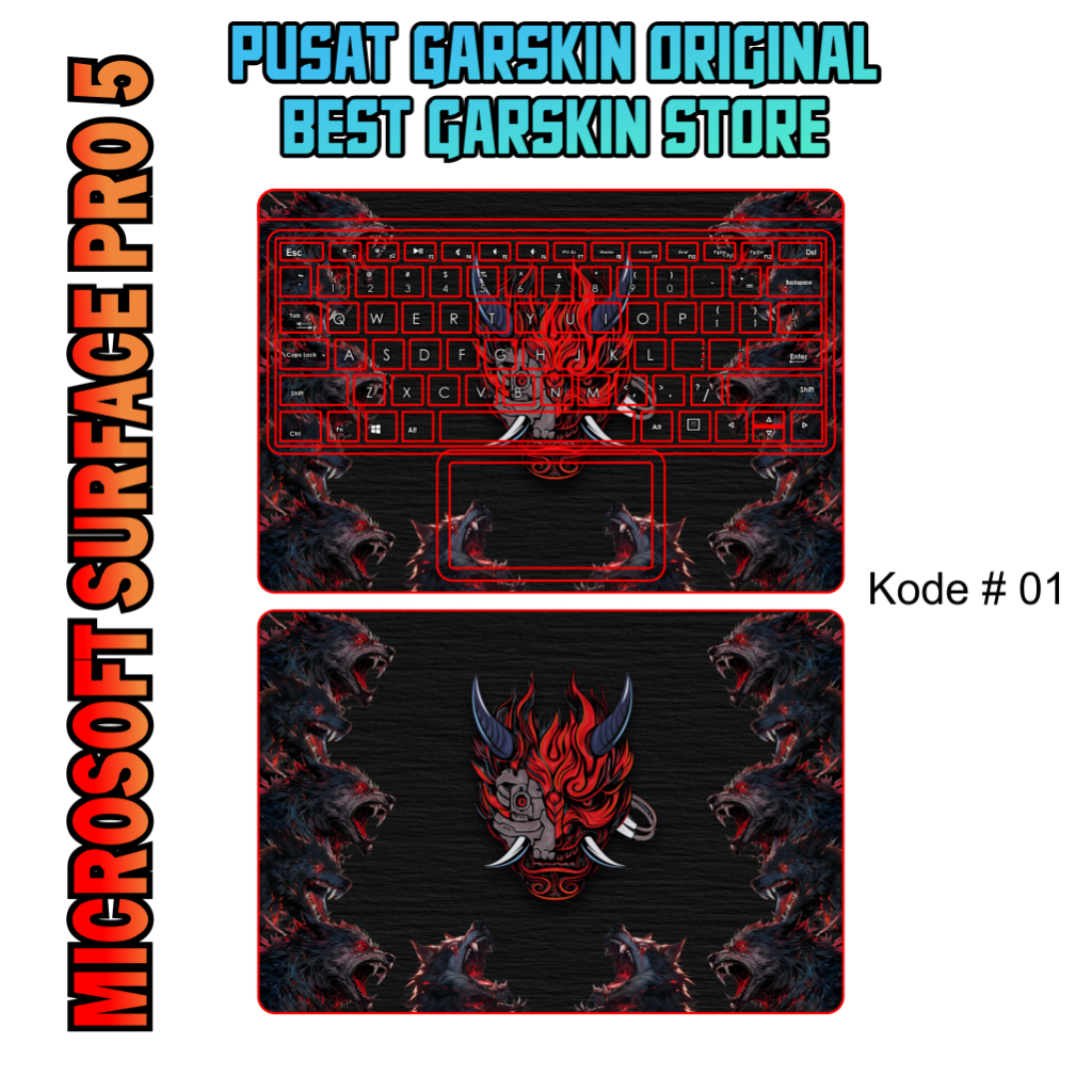 Garskin Protector Microsoft Surface Pro 5