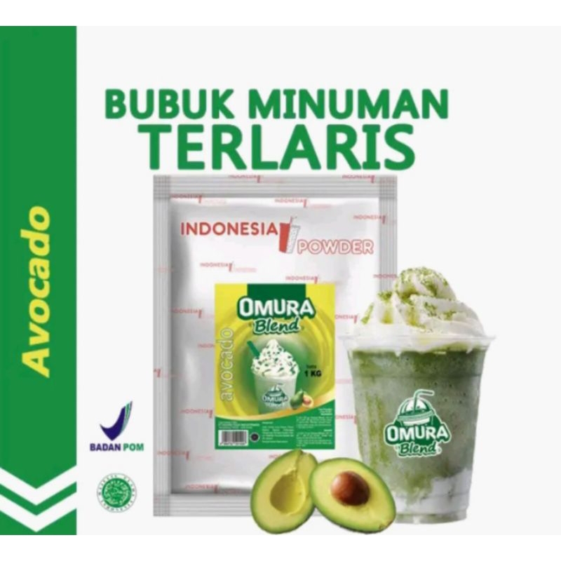 

Omura Blend Bubuk Minuman 1kg Rasa Avocado