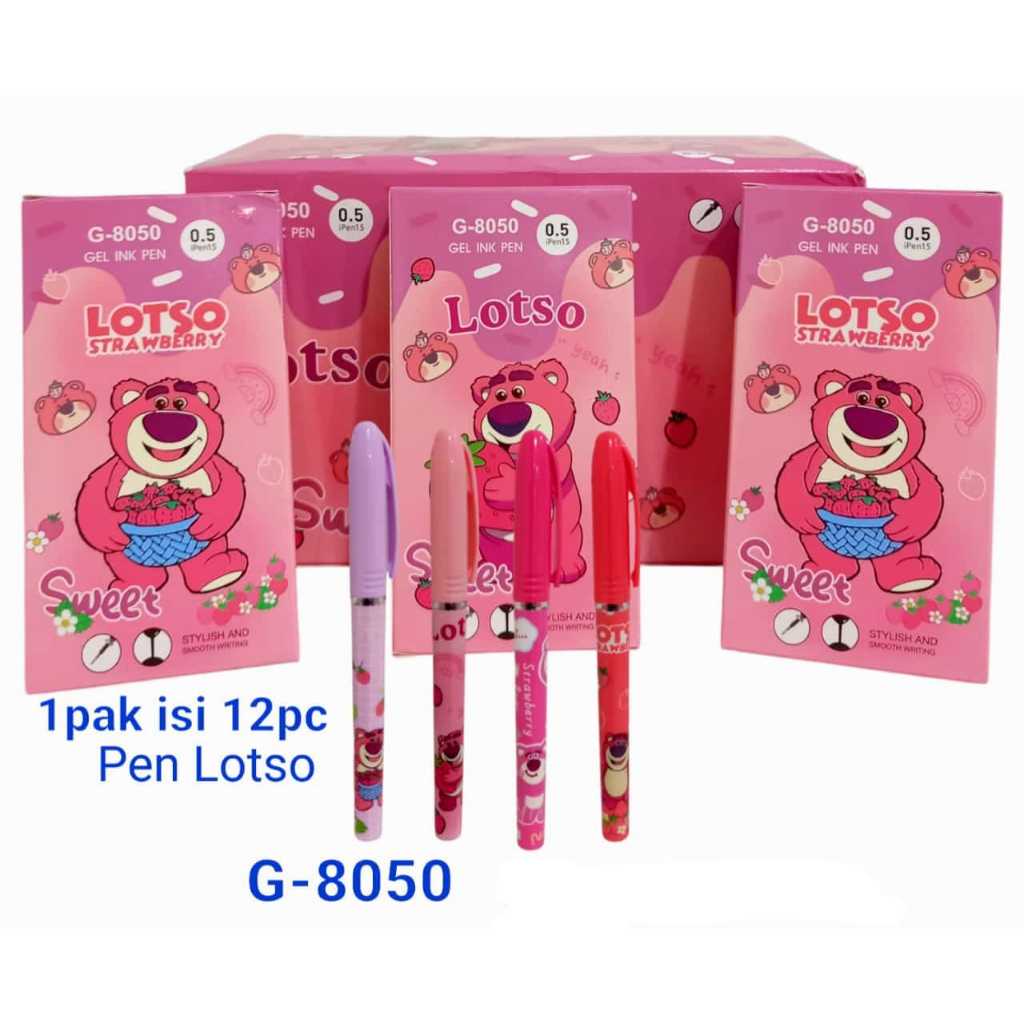 

ATK BULPEN GEL LOTSO 12 PCS (G-8050)
