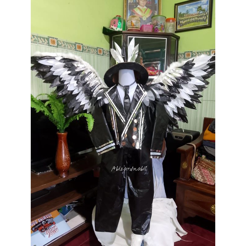 Kostum Daur Ulang Dari Kresek | Kostum Cowok | Kostum Karnaval | Kostum Event