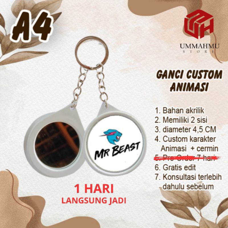 Ganci Custom cermin