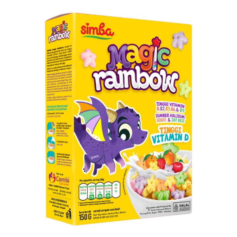 

Simba sereal rasa buah & cokelat box 150 g