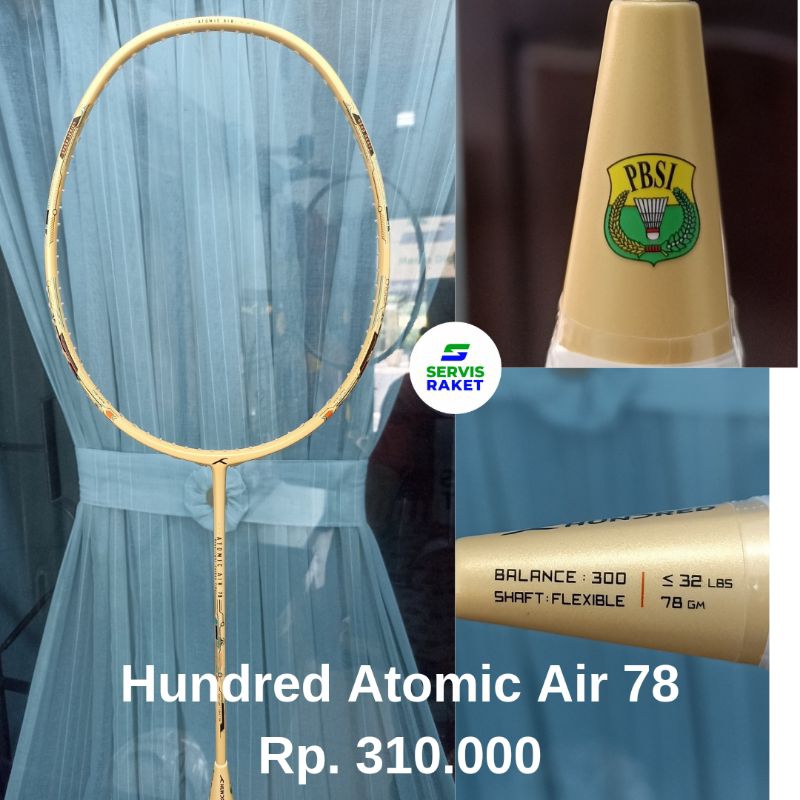 Raket Hundred Atomic Air 78 TERMURAH
