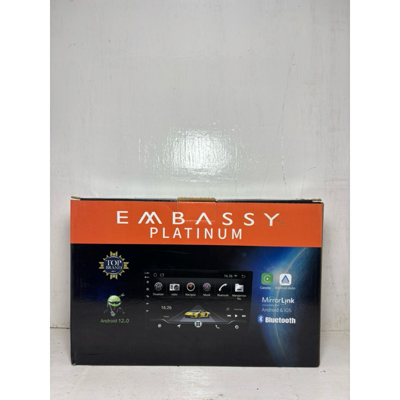 Head Unit Tape Mobil Android 9” Embassy EM-999