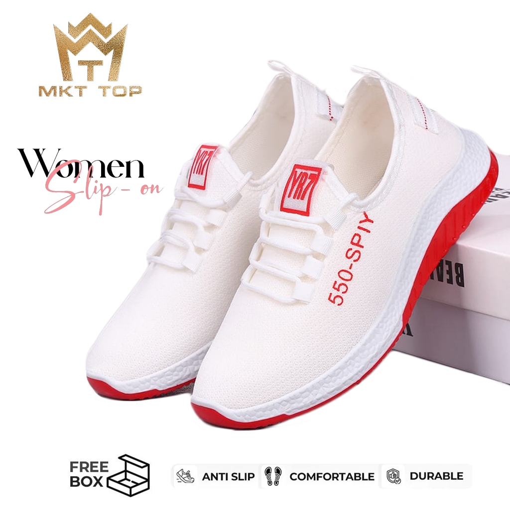 MKT , Sneakers wanita YR7 SPIY-550 Sneakers olah raga MKT TOP New Desain 2025 , SW130