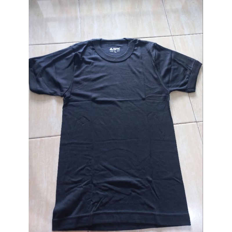 Kaos Oblong Agree hitam/ Putih uk M L XL XXL