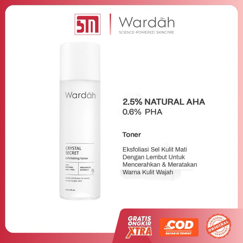 Wardah Crystal Secret Exfoliating Toner