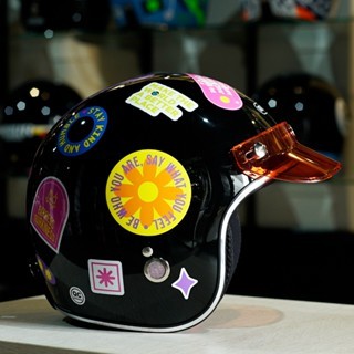 Helm Retro Bogo Marzano X Loony Pet Transparan