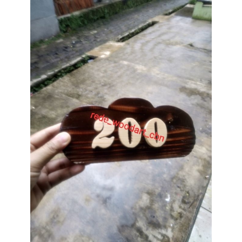 Nomor Rumah Nomor Alamat Rumah Nomor Rumah Custom Nomor Rumah Kayu Papan Alamat Rumah