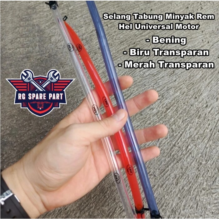 Selang Tabung Minyak Rem Hel Universal Motor  / Selang Minyak Rem / Universal