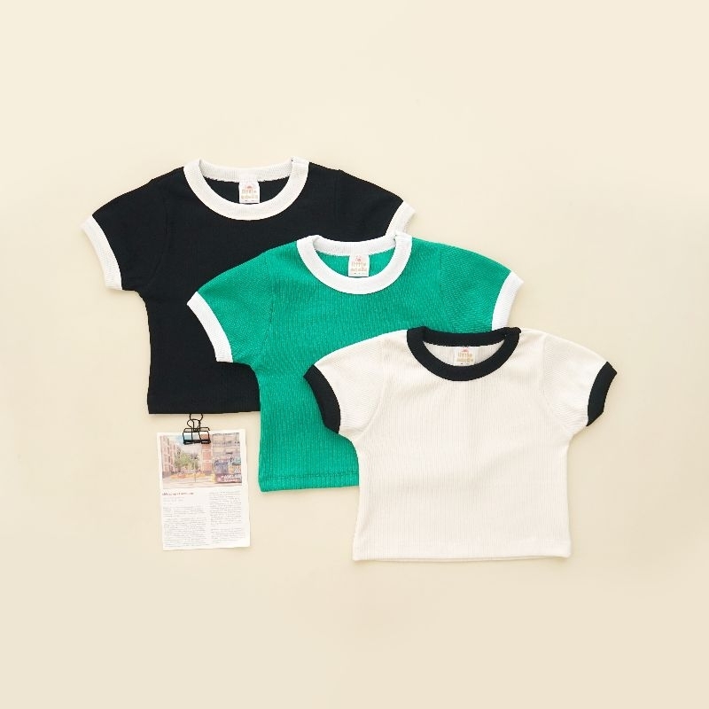 Mia crop top/ crop top anak perempuan/ atasan anak perempuan