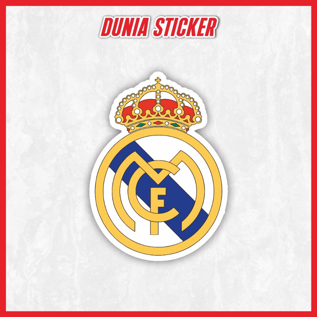 

STICKER KLUB REAL MADRID VINYL ANTI AIR