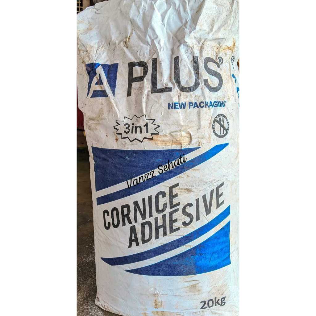 Tepung Gypsum Aplus Kiloan / Dempul Gypsum Plafon Merk Aplus