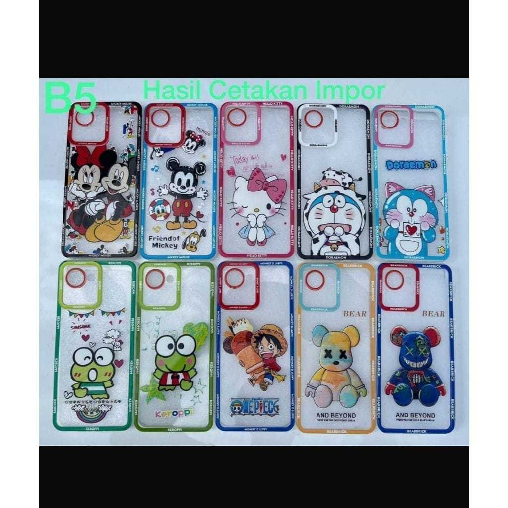 TPU CASE GAMBAR BENING DISNEY, KAWS,KEROPI,MICKEY FOR REDMI 8, 9C, 10A, 10C