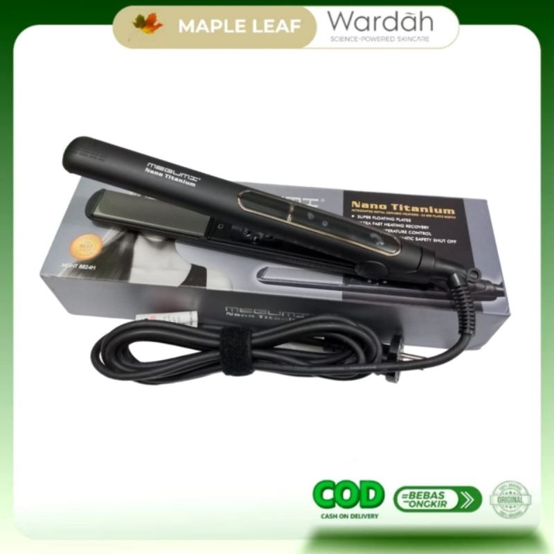 Catok Megumi Nano Titanium Kecil MGNT 8824H kecil