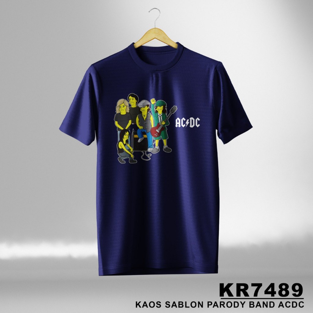 Kaos Sablon Parody Band ACDC