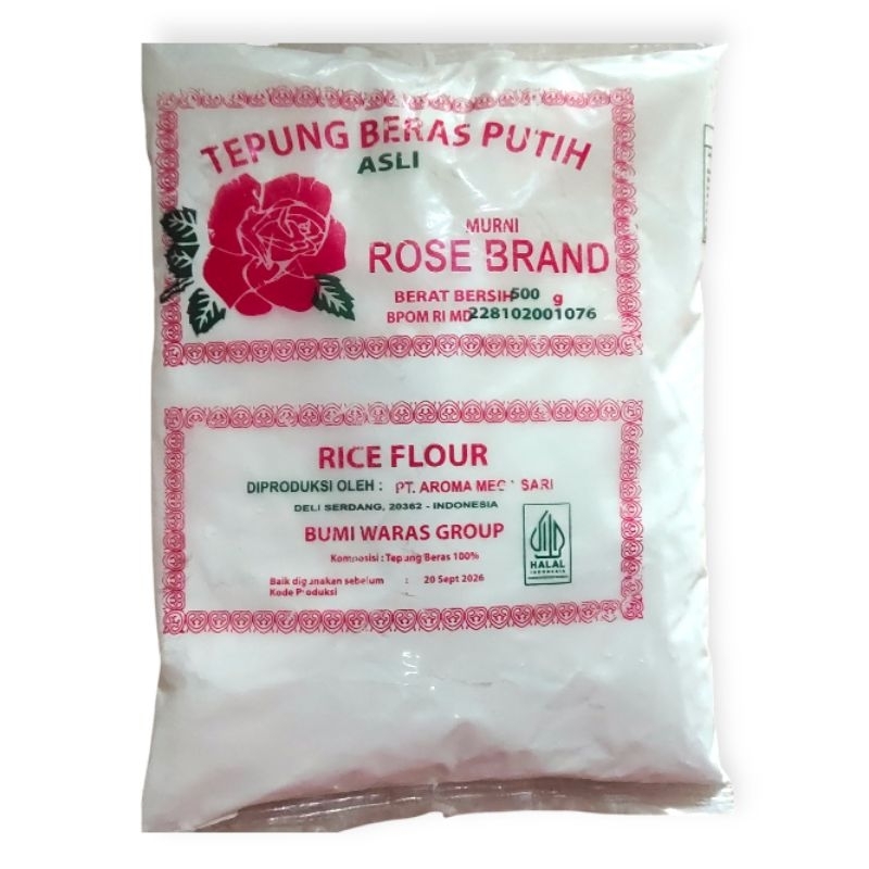 

TEPUNG BERAS MEREK ROSE BRAND ALL VARIAN DAN SATUAN