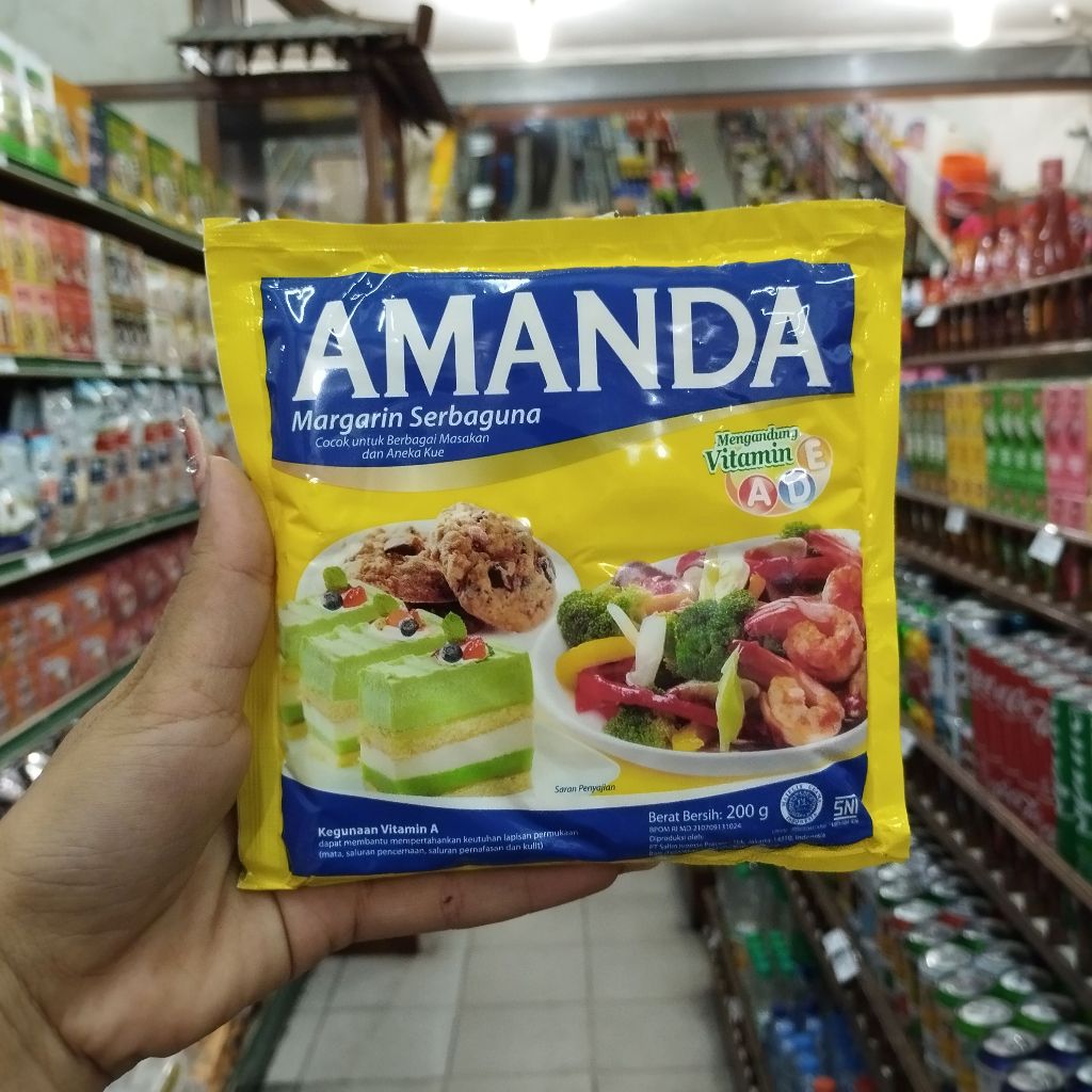 

AMANDA POUCH MARGARIN DAPUR SERBAGUNA 200 g
