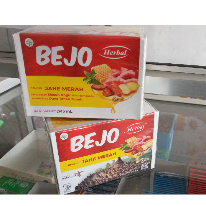 

Bejo herbal jahe merah isi 12 sachet/ bejo jahe merah