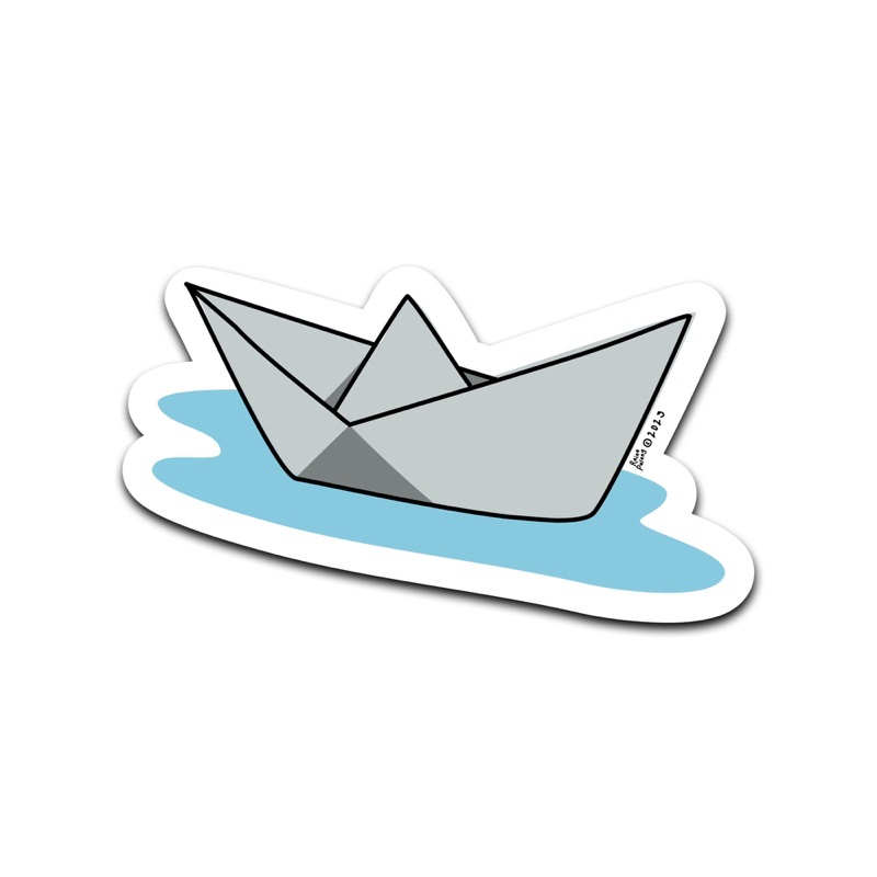 

Stiker Perahu Kertas | Raina Pulang