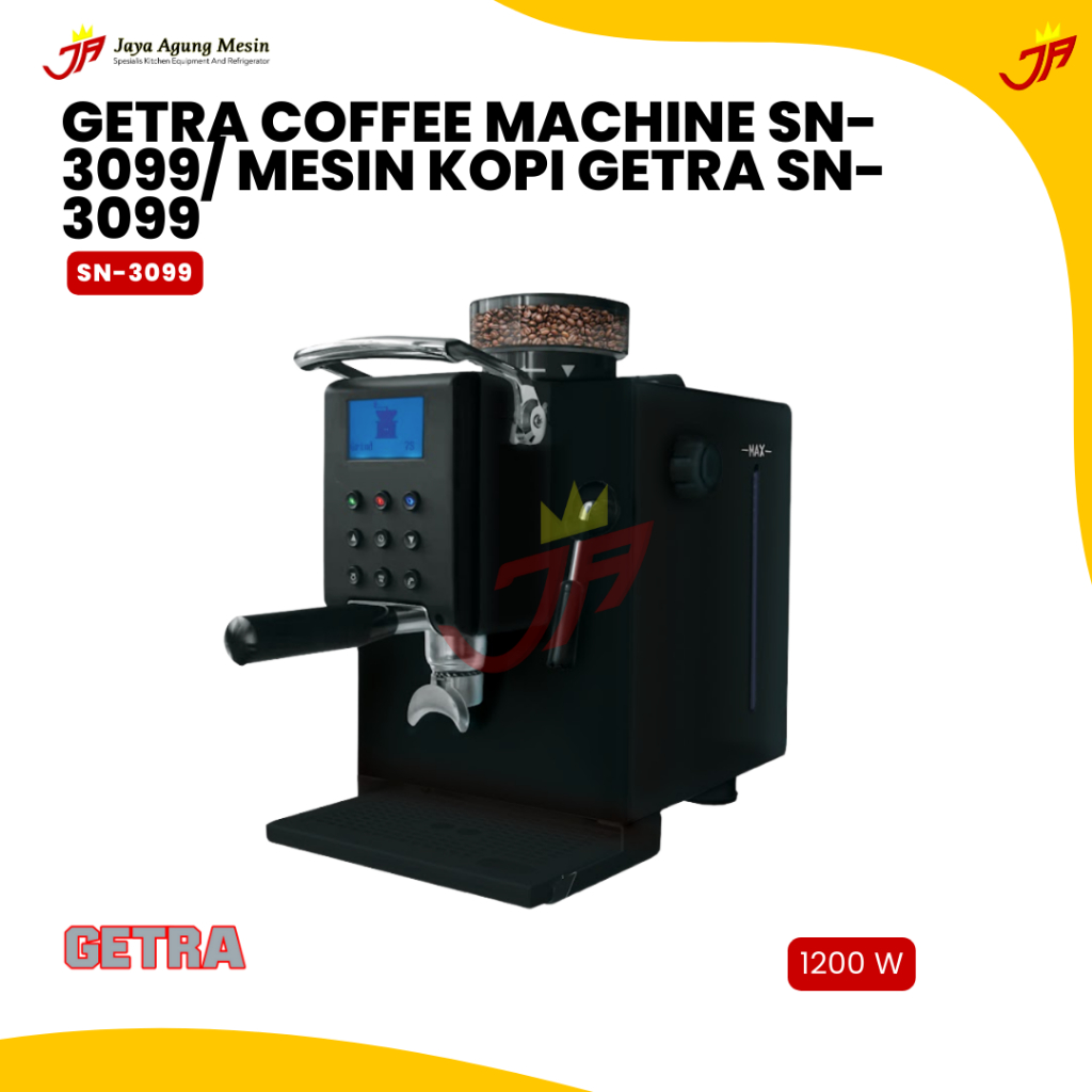 GETRA Coffee Machine SN-3099/ Mesin Kopi Getra SN-3099